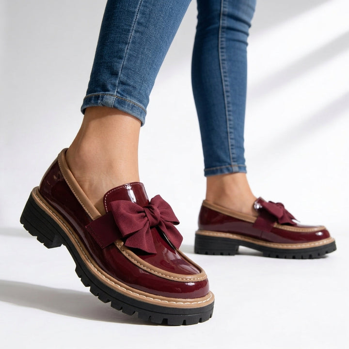 Marcella Orthopedic Bow Loafers