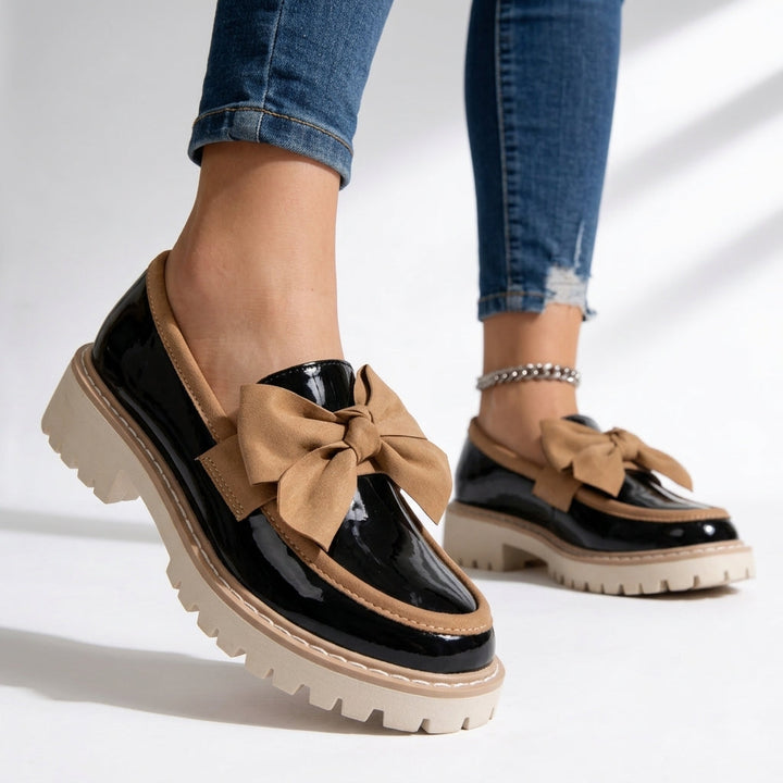 Marcella Orthopedic Bow Loafers