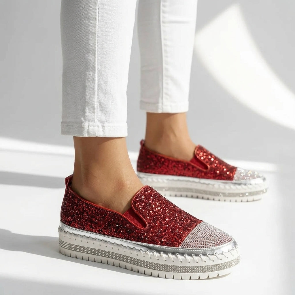 Norella Sequin Sneaker