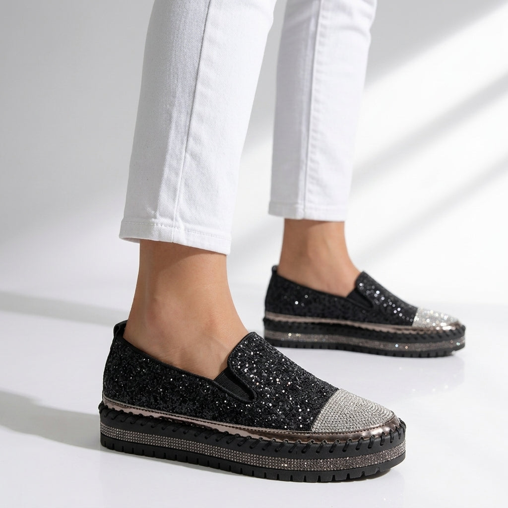 Norella Sequin Sneaker