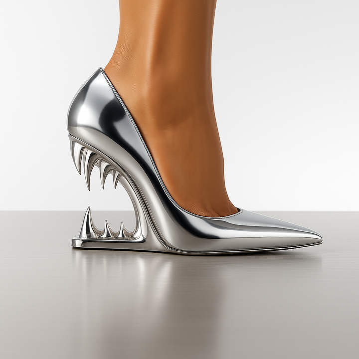 Selene Tiger Fang Heels
