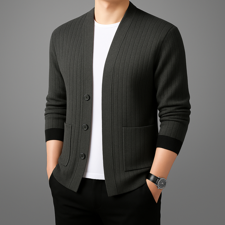 Vencel Button Cardigan