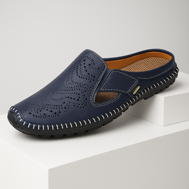 Vercaro Leather Mules