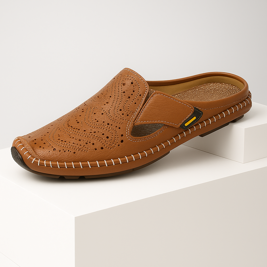 Vercaro Leather Mules