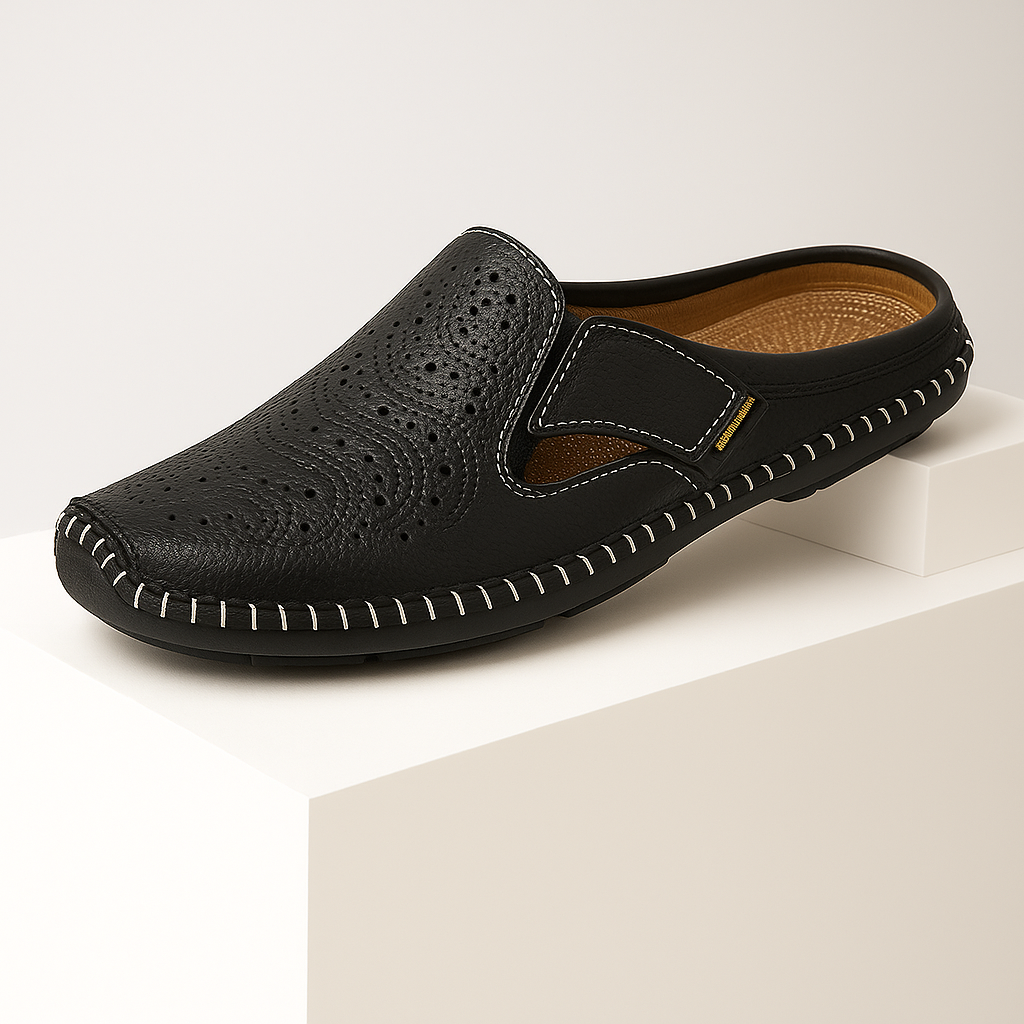 Vercaro Leather Mules