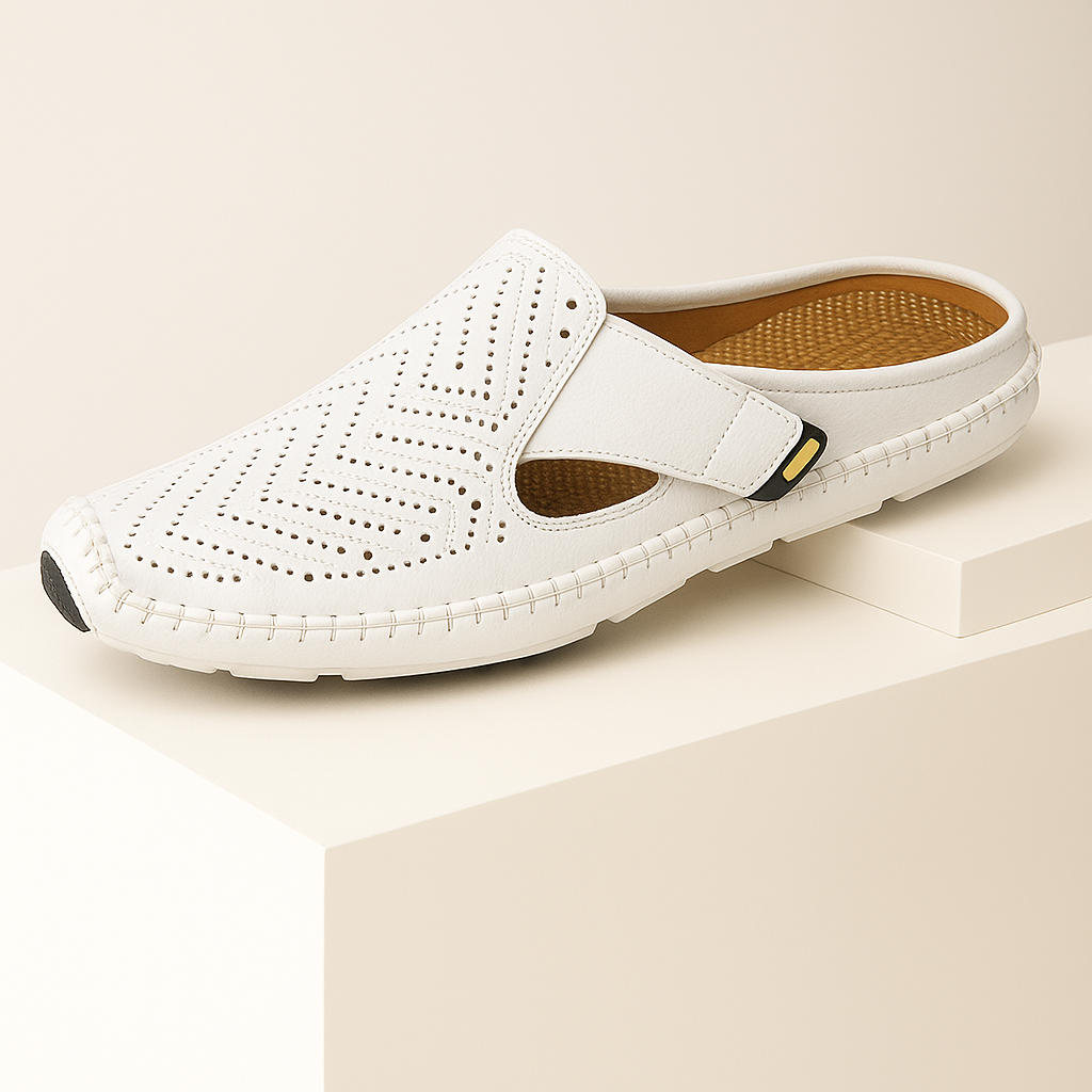 Vercaro Leather Mules