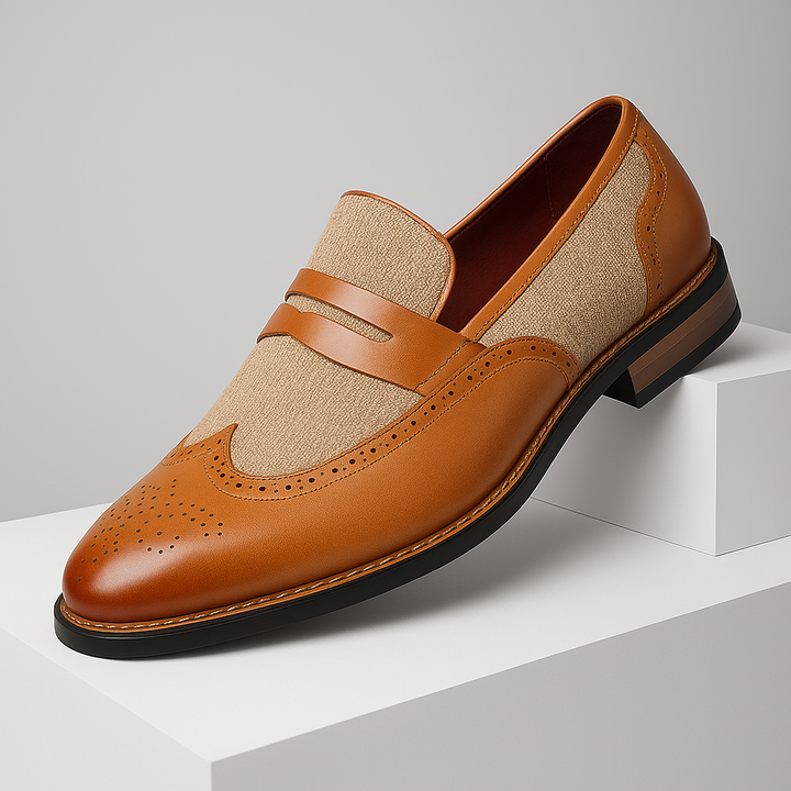 Calviano Brogue Loafers