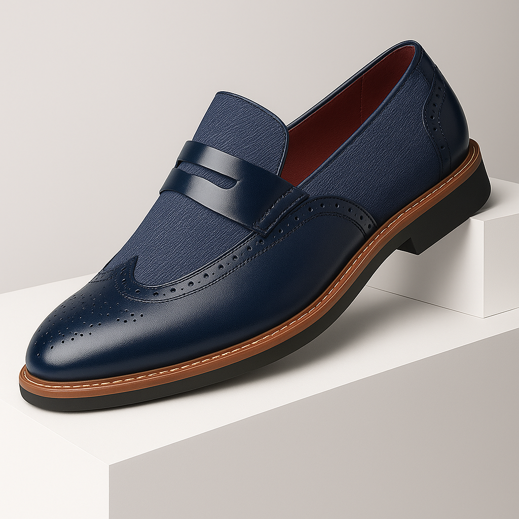 Calviano Brogue Loafers