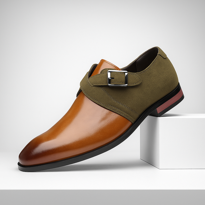 Corvanni Buckle Loafers