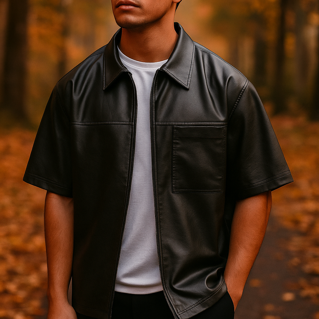Draven Leather Shirt