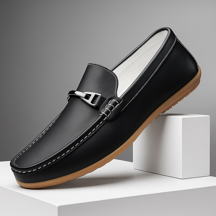 Saviel Leather Loafers