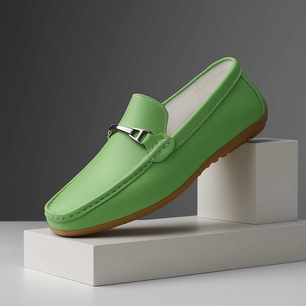 Saviel Leather Loafers