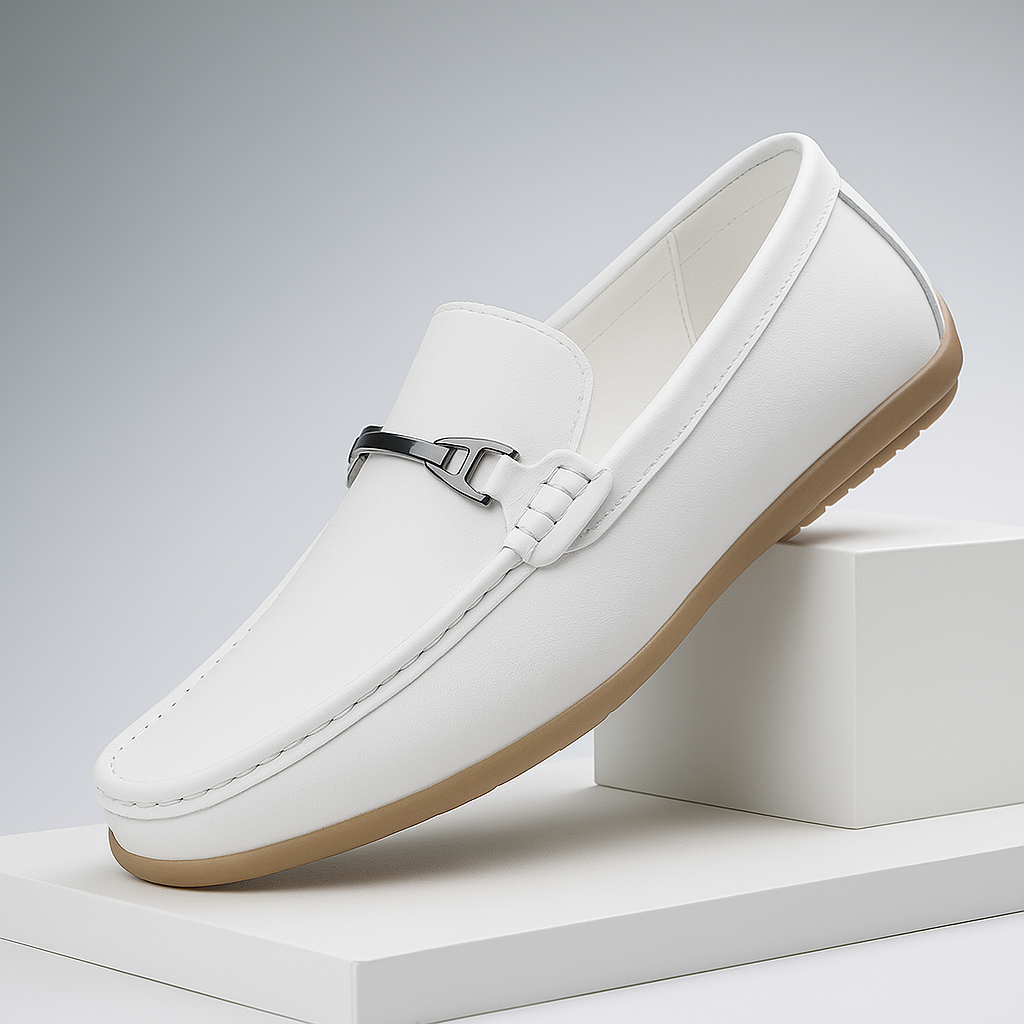 Saviel Leather Loafers