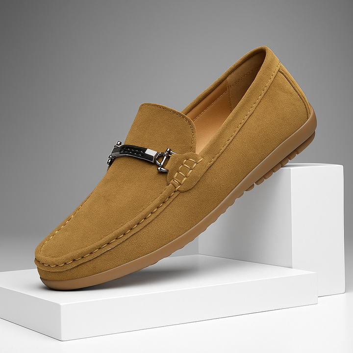 Savaro Suede Loafers