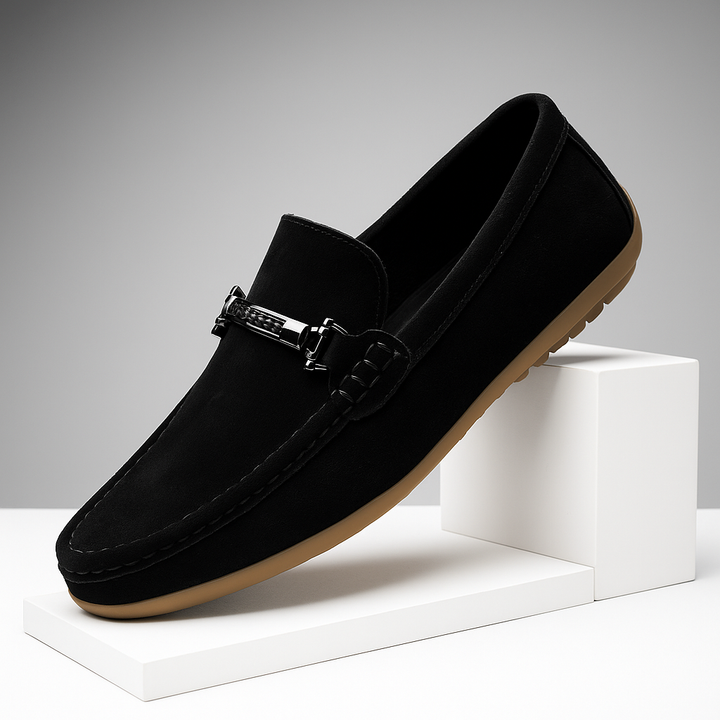 Savaro Suede Loafers