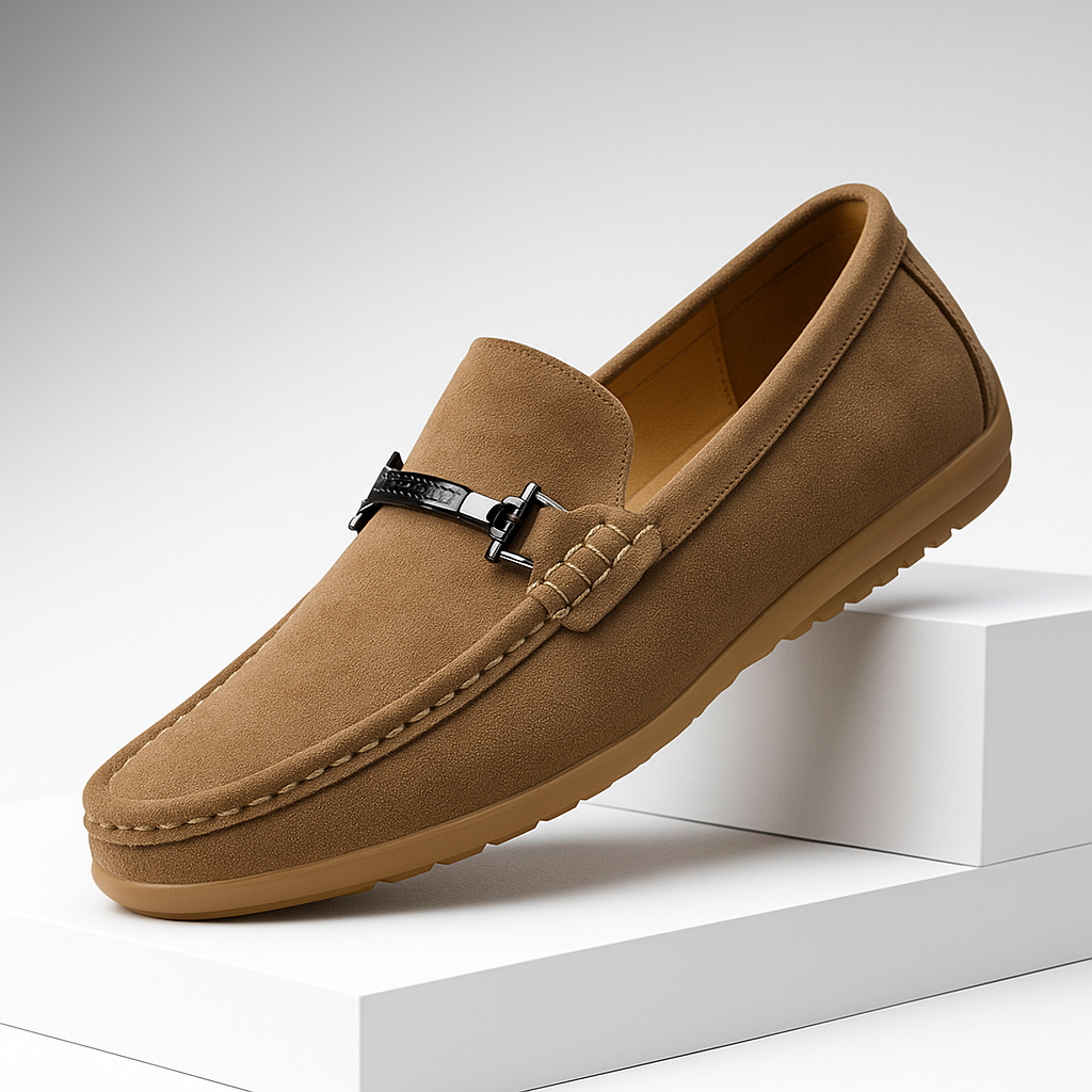Savaro Suede Loafers