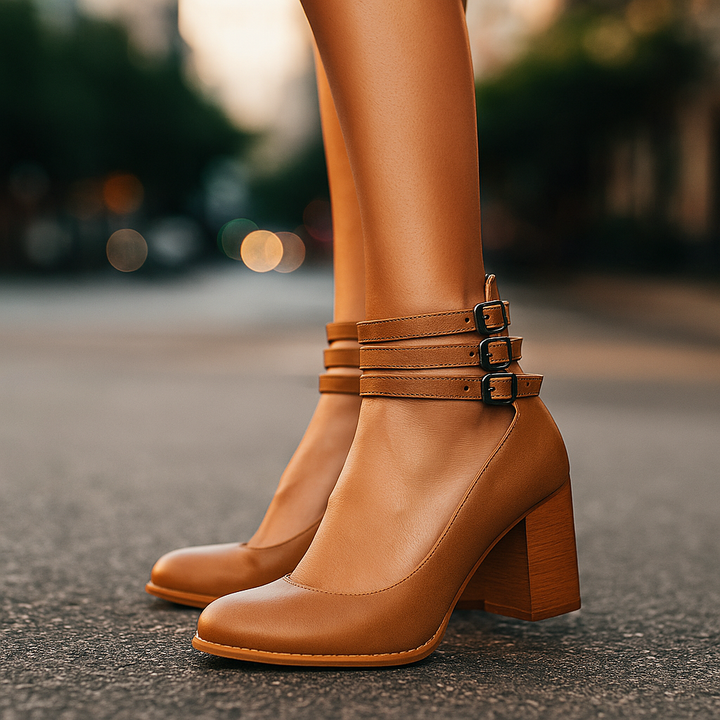 Aurelia Strap Heels