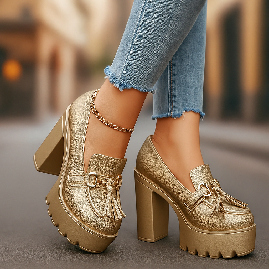 Mavina Platform Loafers