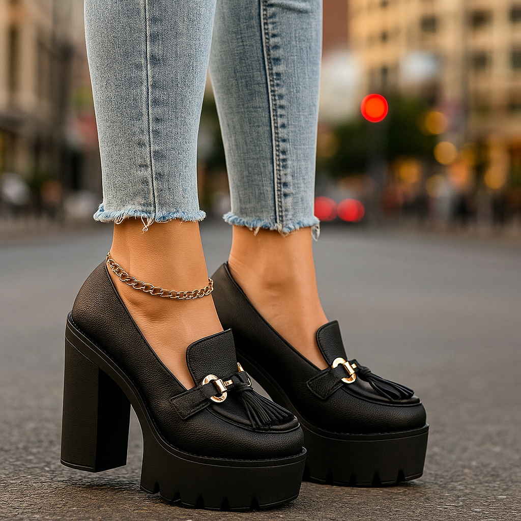 Mavina Platform Loafers