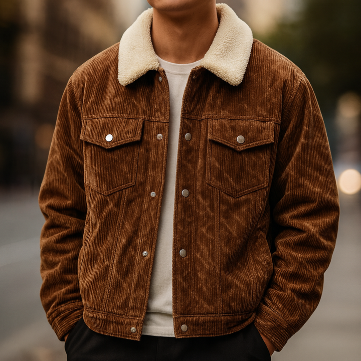 Arden Corduroy Sherpa Jacket