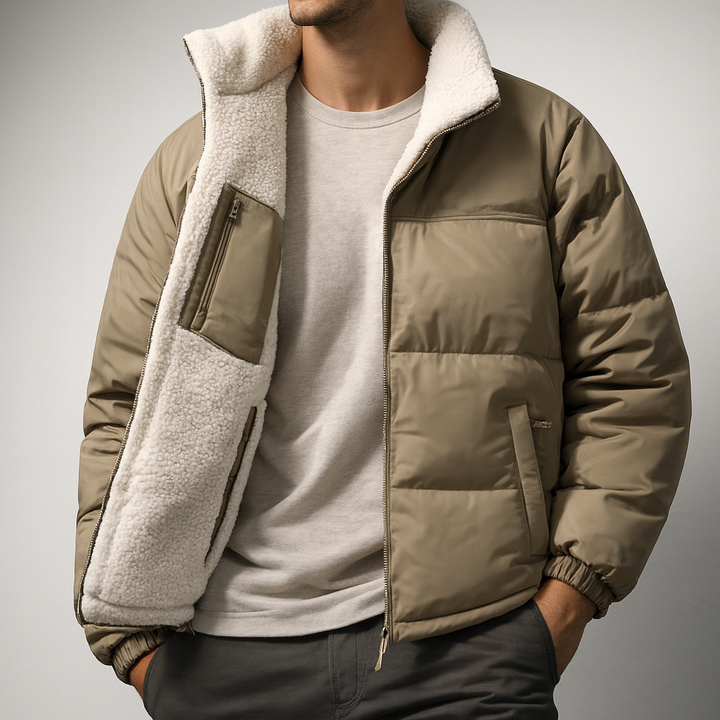 Averon Fleece-Lined Puffer Jacket