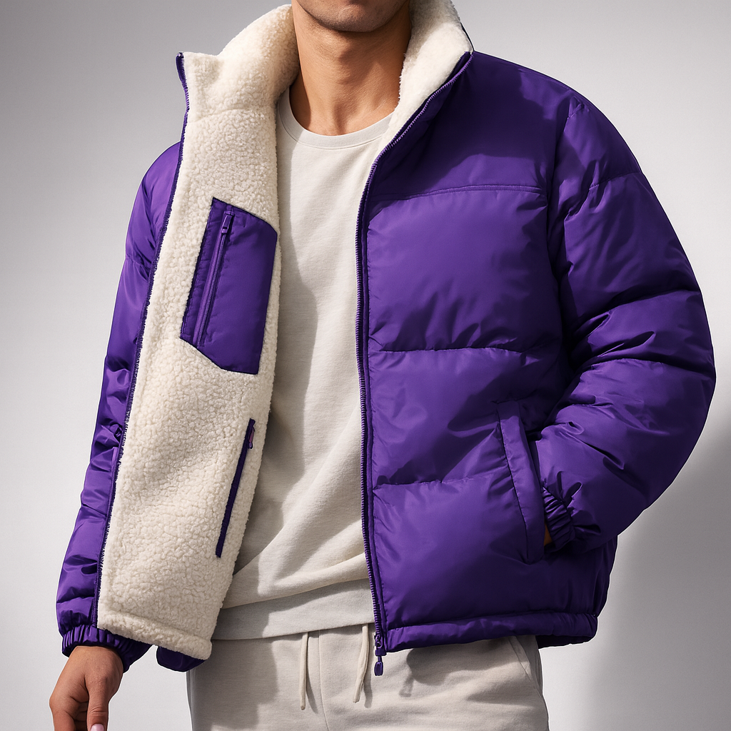 Averon Fleece-Lined Puffer Jacket