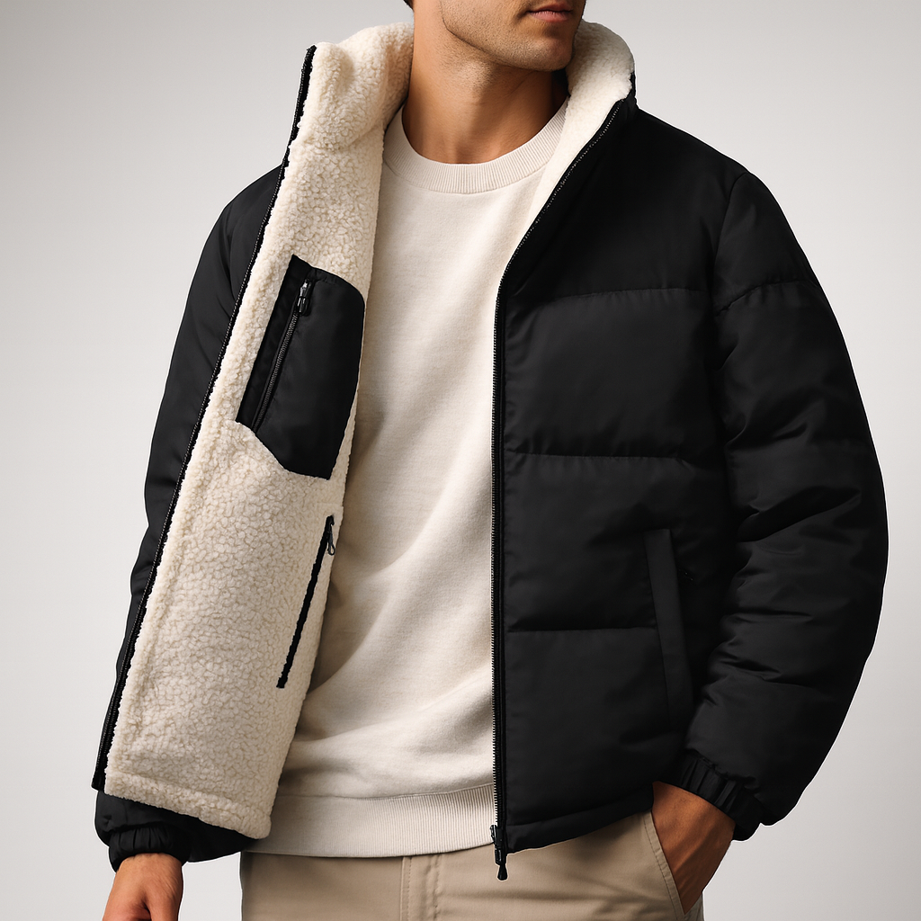 Averon Fleece-Lined Puffer Jacket