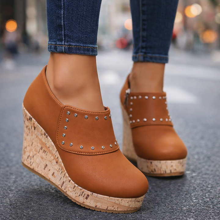 Melanie Cove Stud Wedges