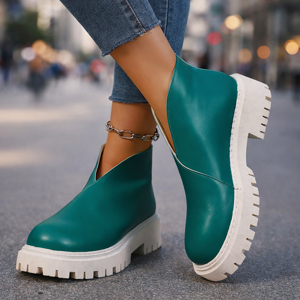 Serenna Leather Lift Platforms