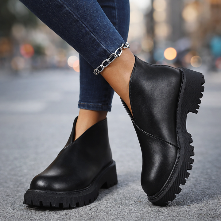 Serenna Leather Lift Platforms