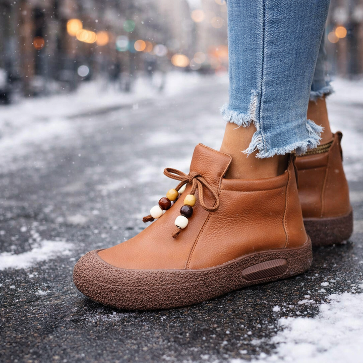 Zorena Leather Rise Boots