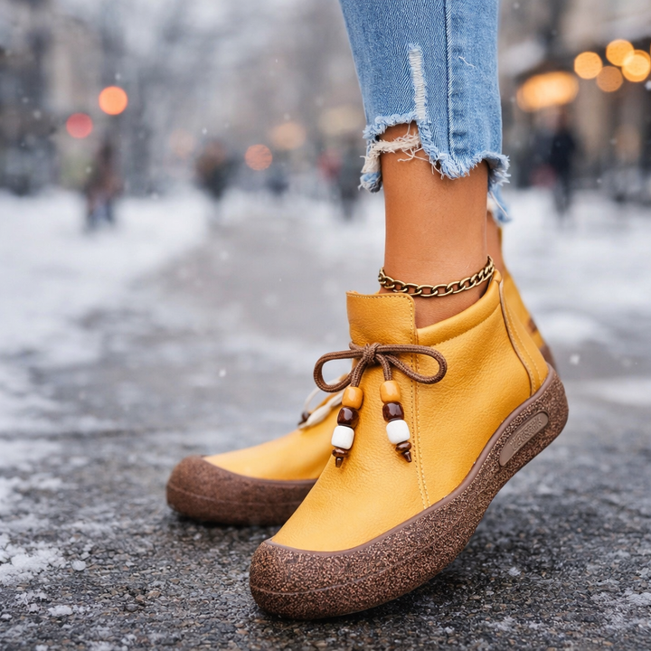 Zorena Leather Rise Boots