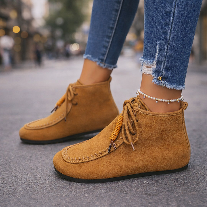 Ardena Suede Lace Boots