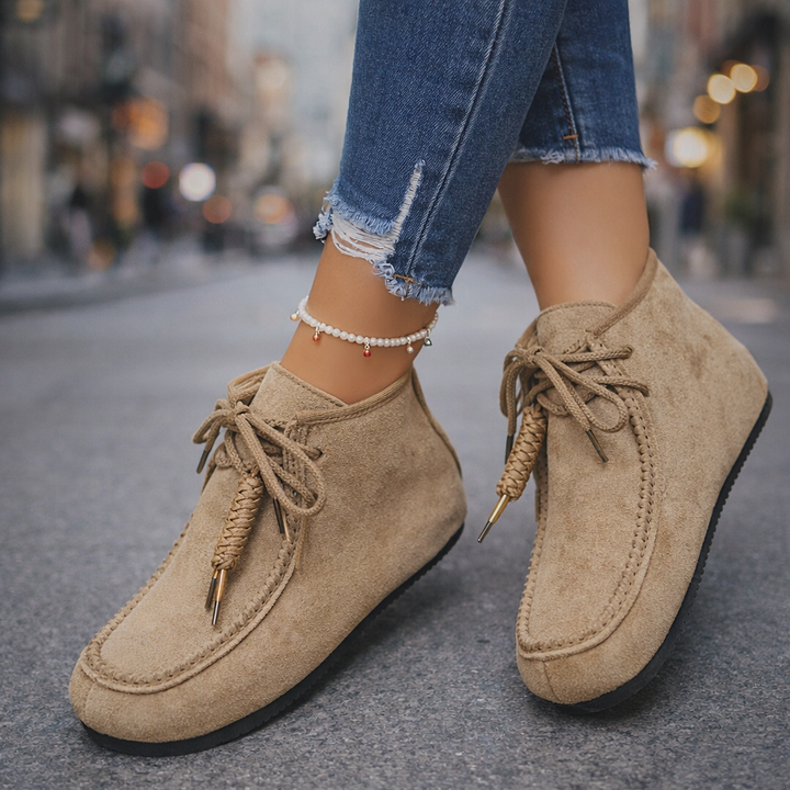 Ardena Suede Lace Boots