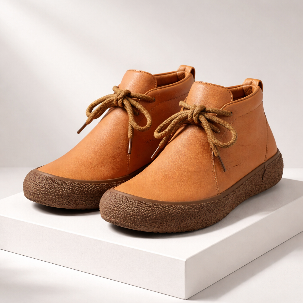 Valnera Leather Lace Platforms