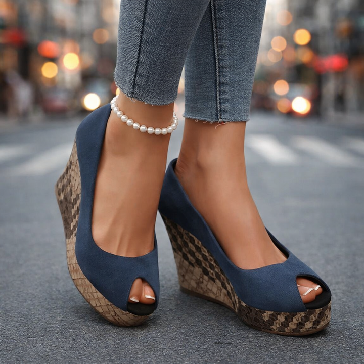 Calista Woven Wedges