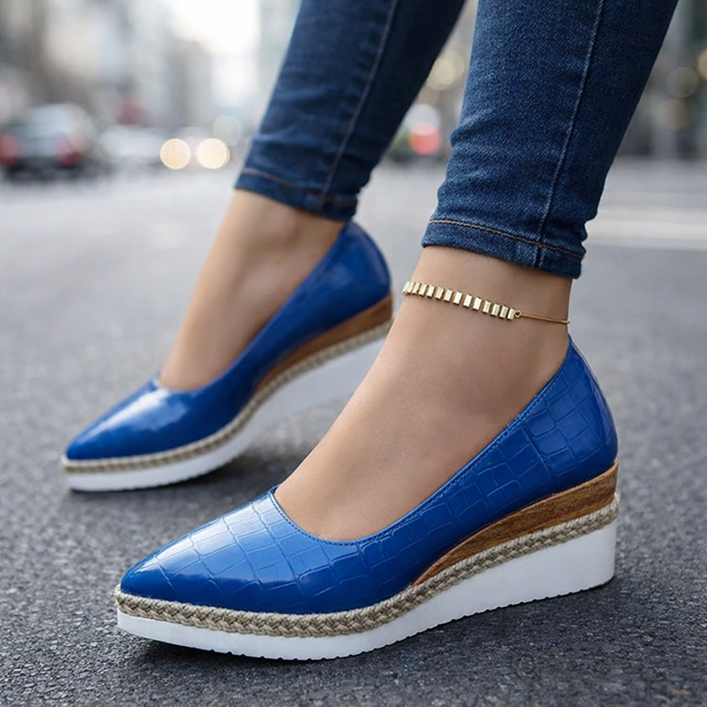 Lauren Leather Platforms