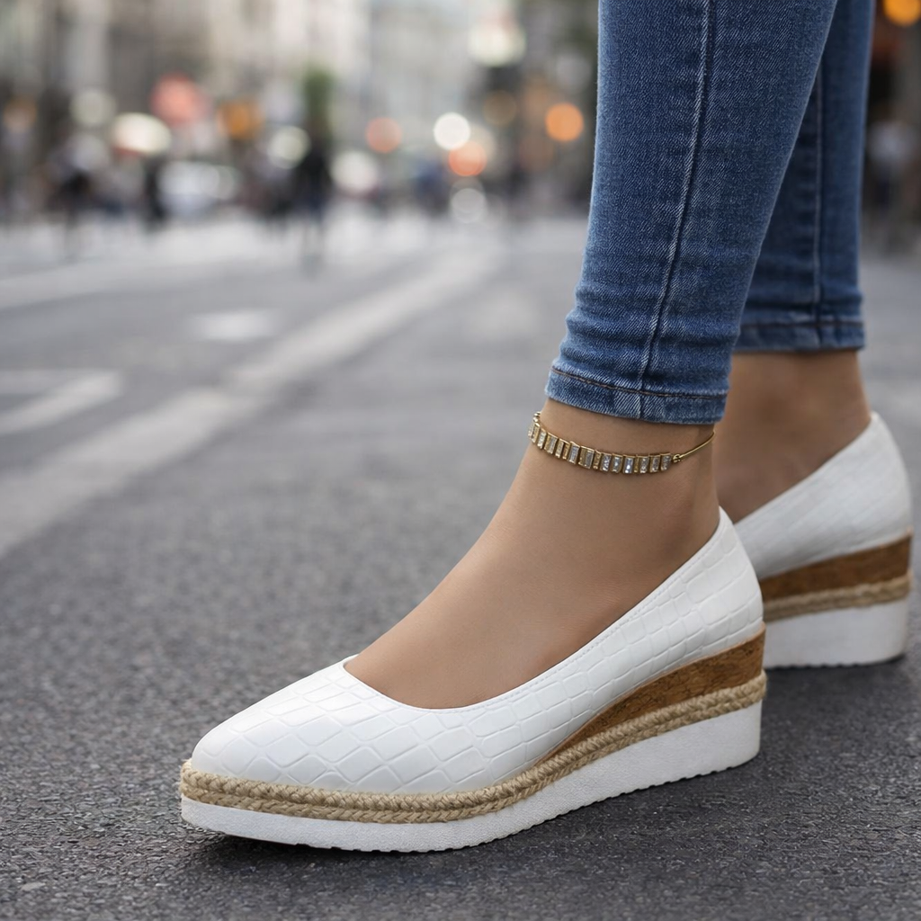 Lauren Leather Platforms