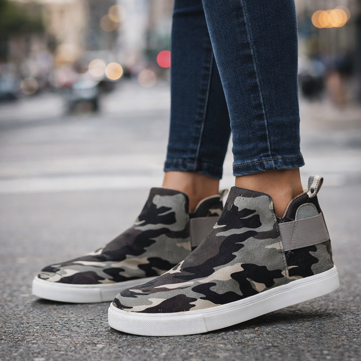 Arvella Suede Slip-On Sneakers