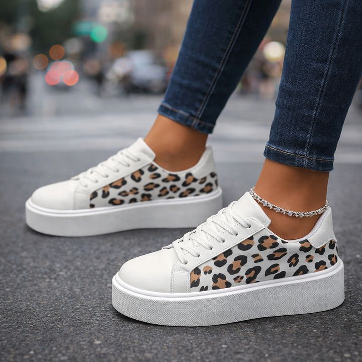 Savina Leopard Sneakers