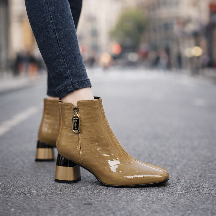 Velmira Leather Boots