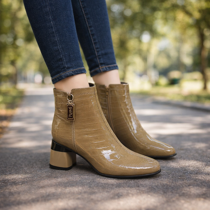 Velmira Leather Boots