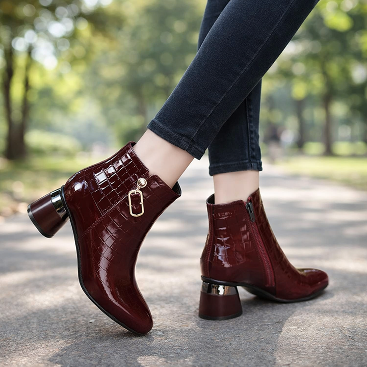 Velmira Leather Boots