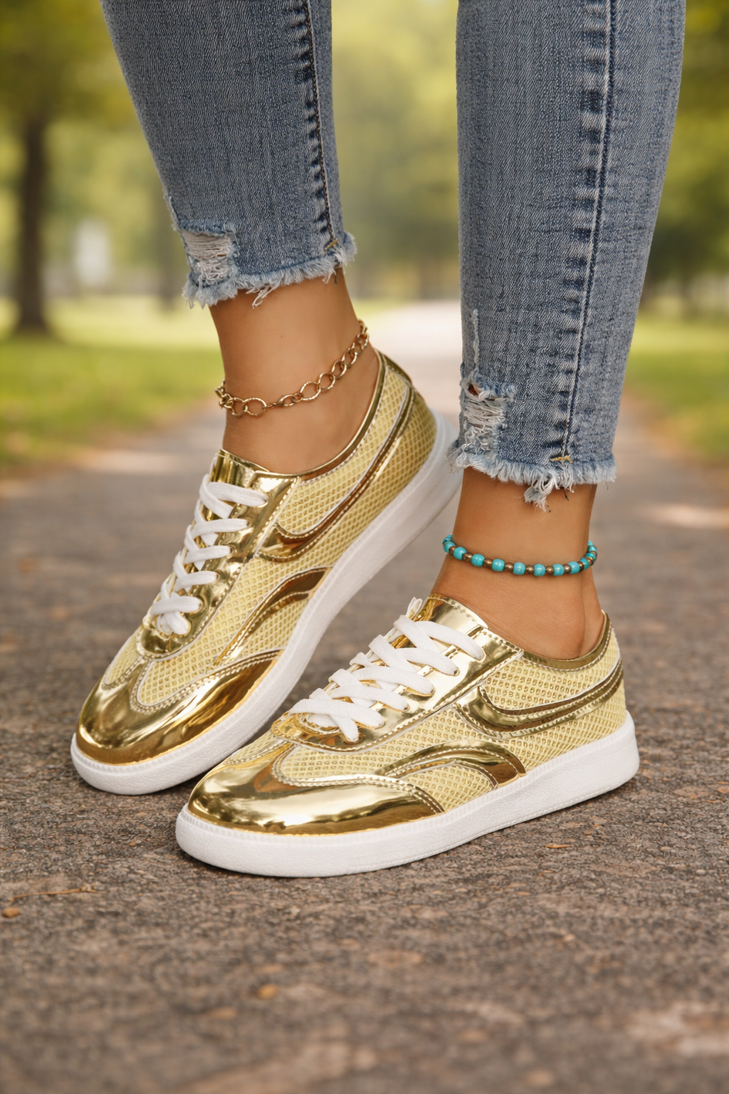 Aurielle Mesh Sneakers