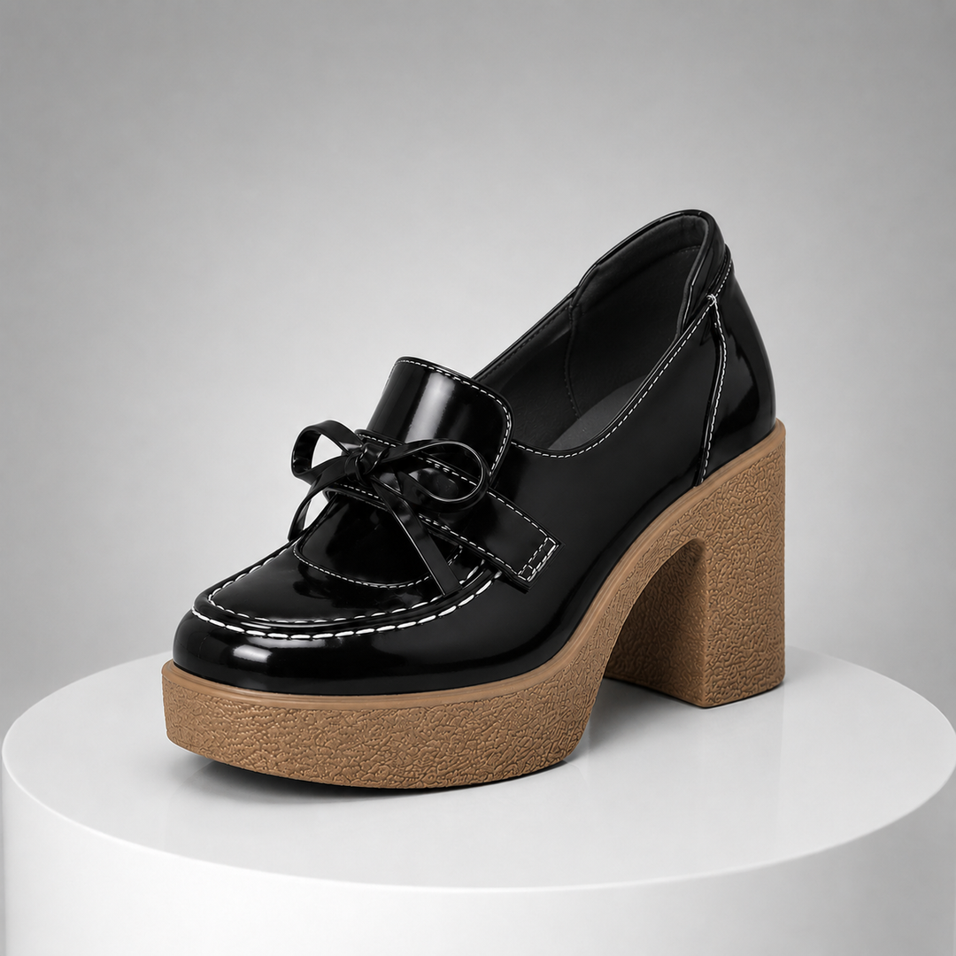 Noemi Leather Heels