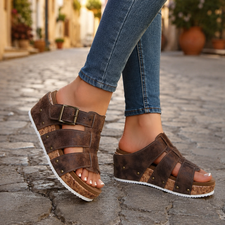 Rosalia Leather Sandals