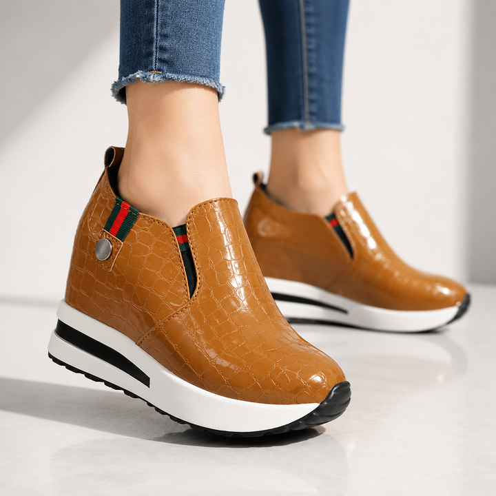 Alessia Croc Sneakers