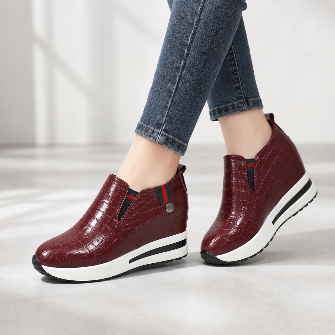 Alessia Croc Sneakers