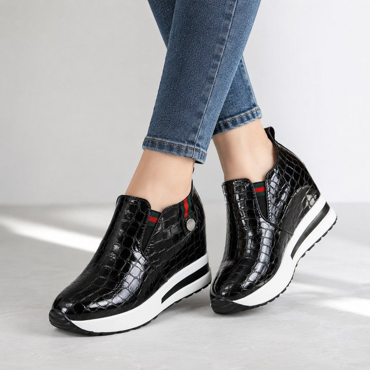 Alessia Croc Sneakers