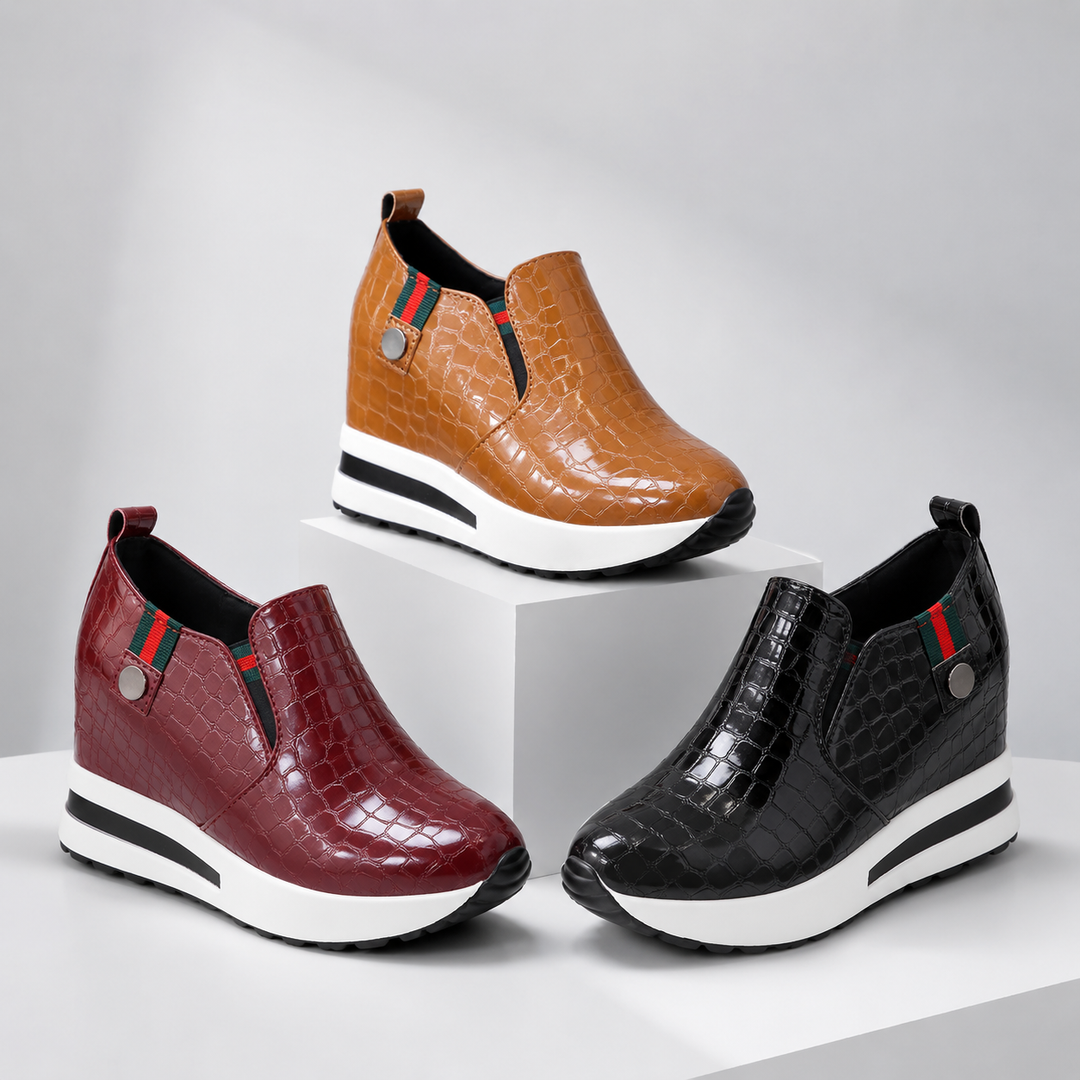 Alessia Croc Sneakers